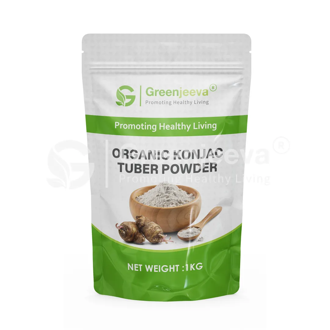Organic Konjac Tuber Powder Pouch Organic Konjac Tuber Powder Pouch